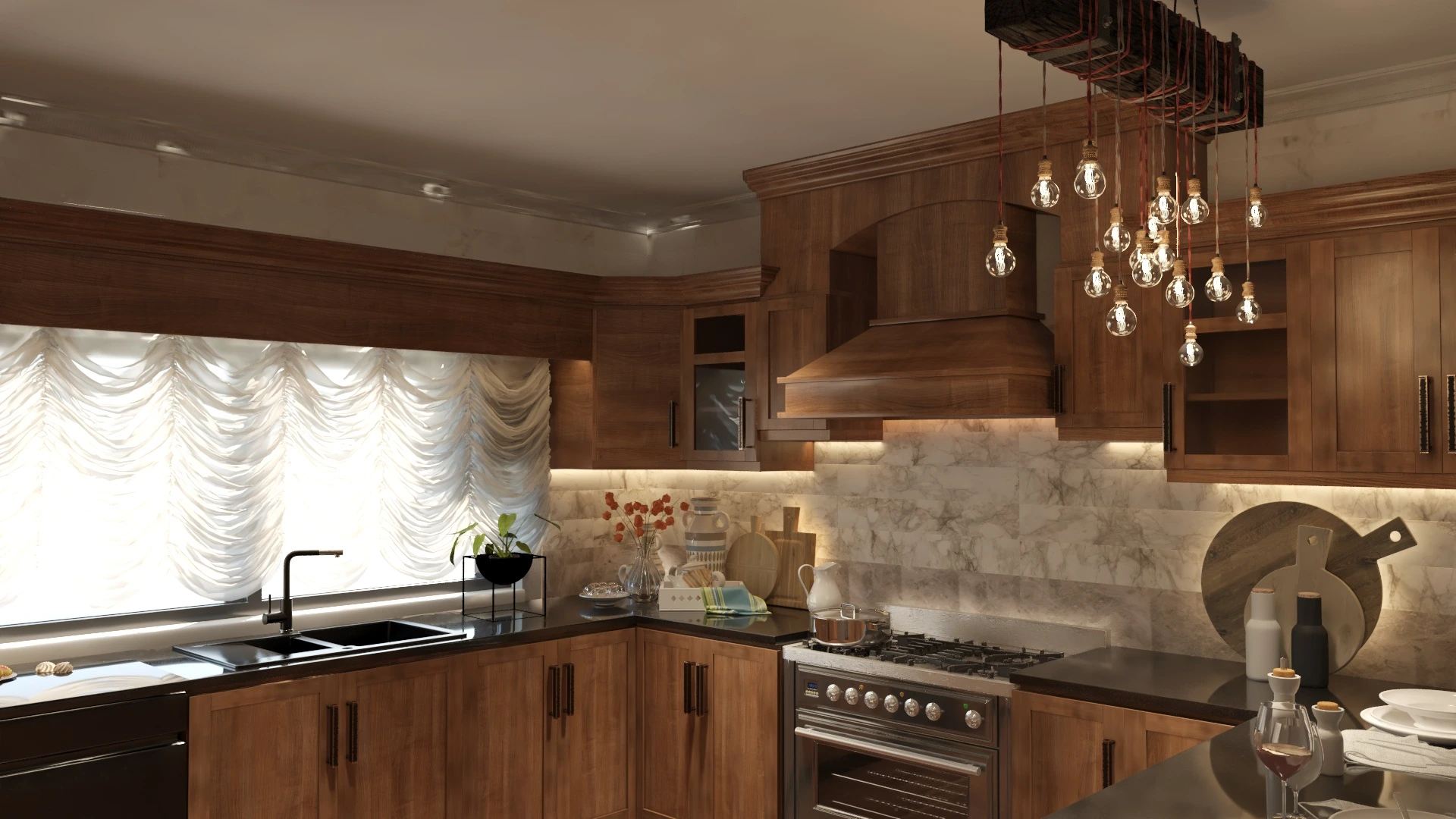 * Sophisticated villa interior in Abdoun Amman Jordan