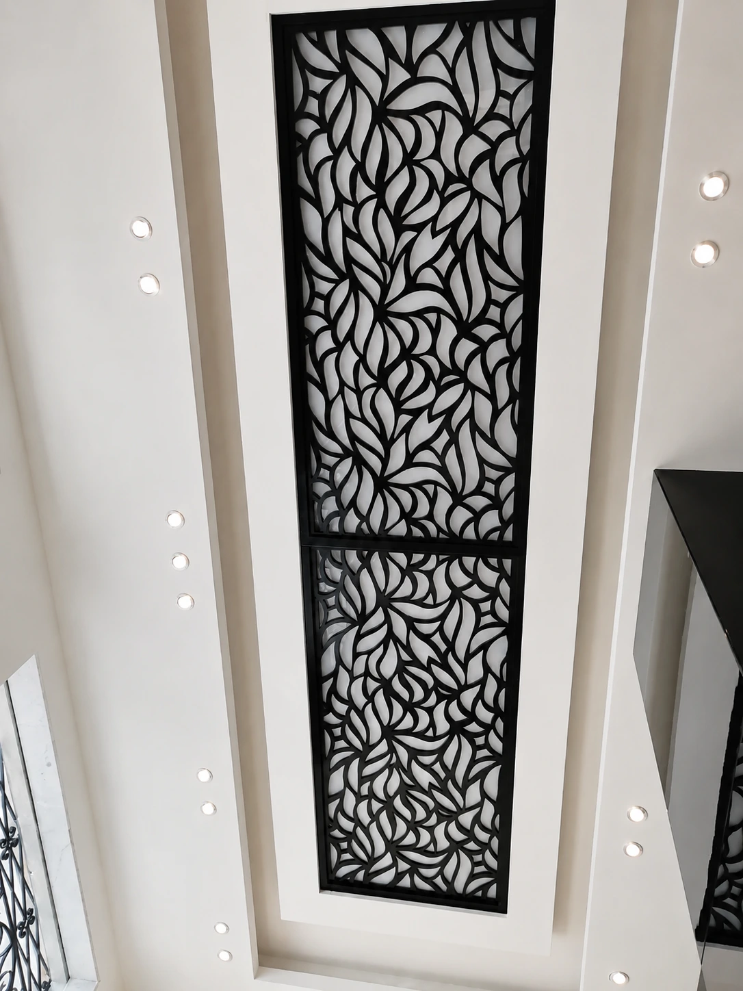 Gold shop interior design with custom display units