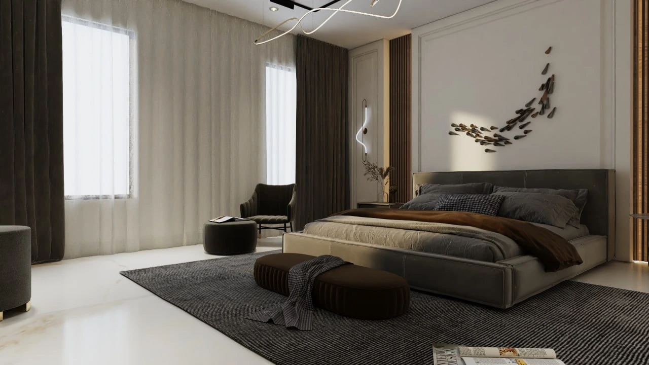 * Premium finishes villa interior