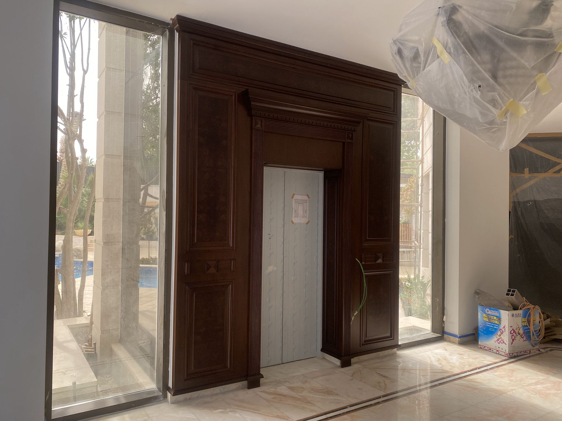 Residential construction finishes