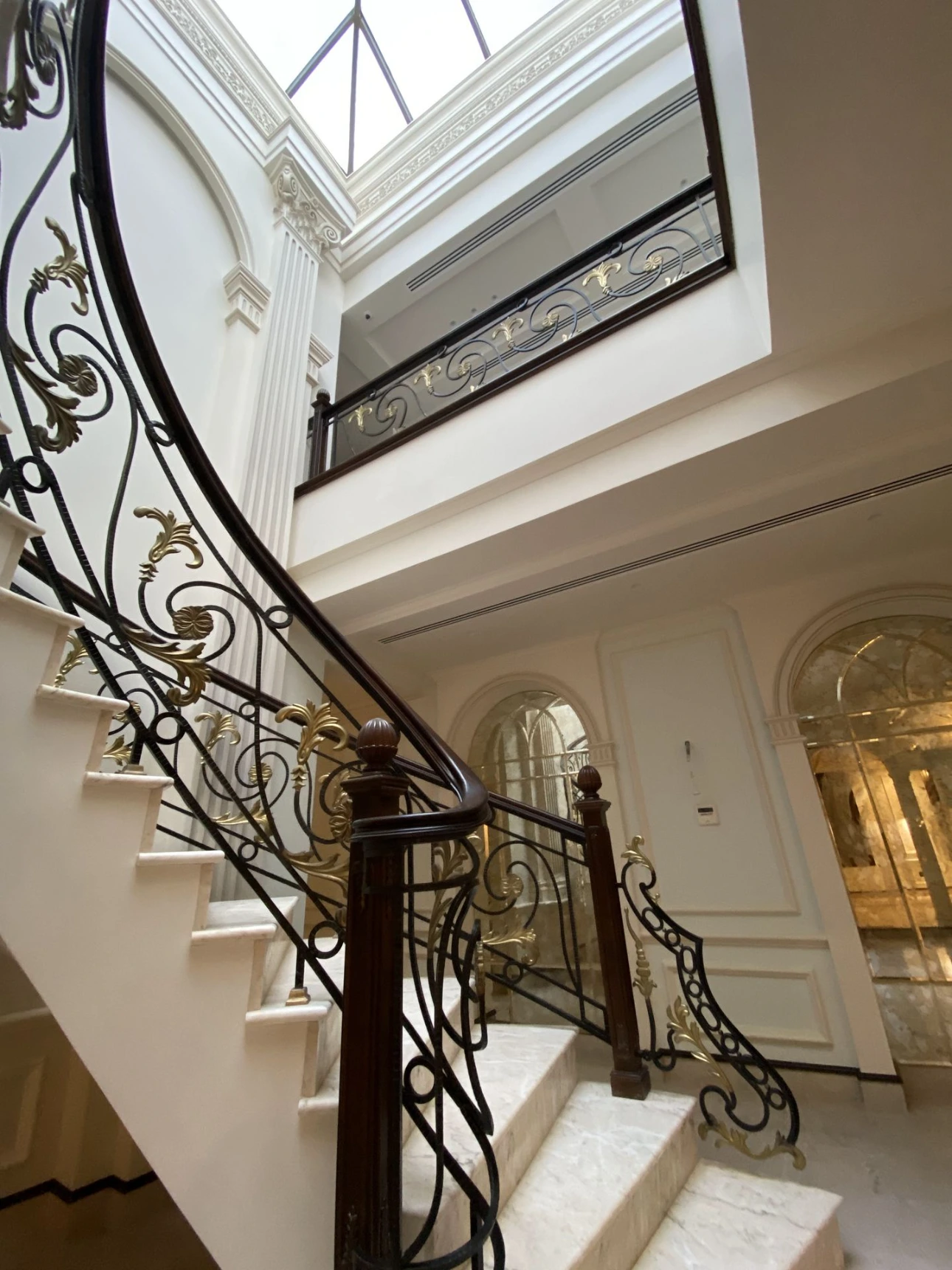 Luxury villa interior
